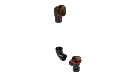 ABS DIRECT DRAIN WASTE & OVERFLOW CLICKER® KIT (642DQK)