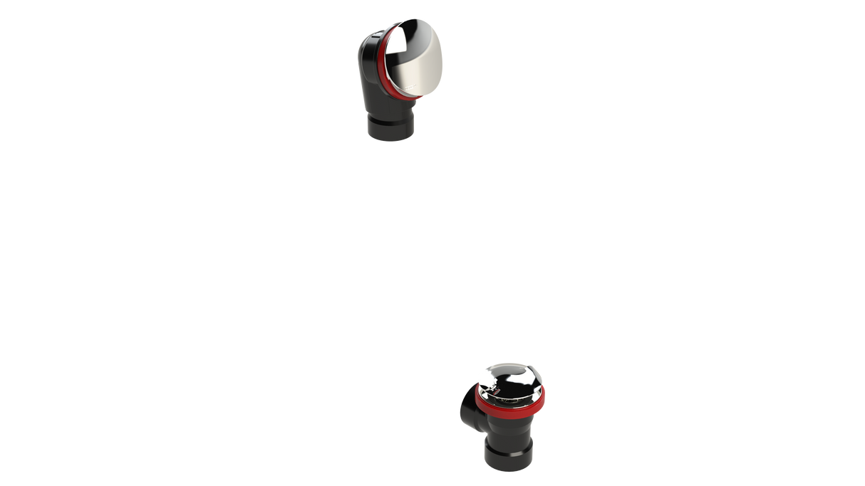 ABS WASTE & OVERFLOW TWIRL® HALF KIT (642DTHK)