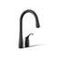 Simplice® Pull-down kitchen sink faucet with three-function sprayhead