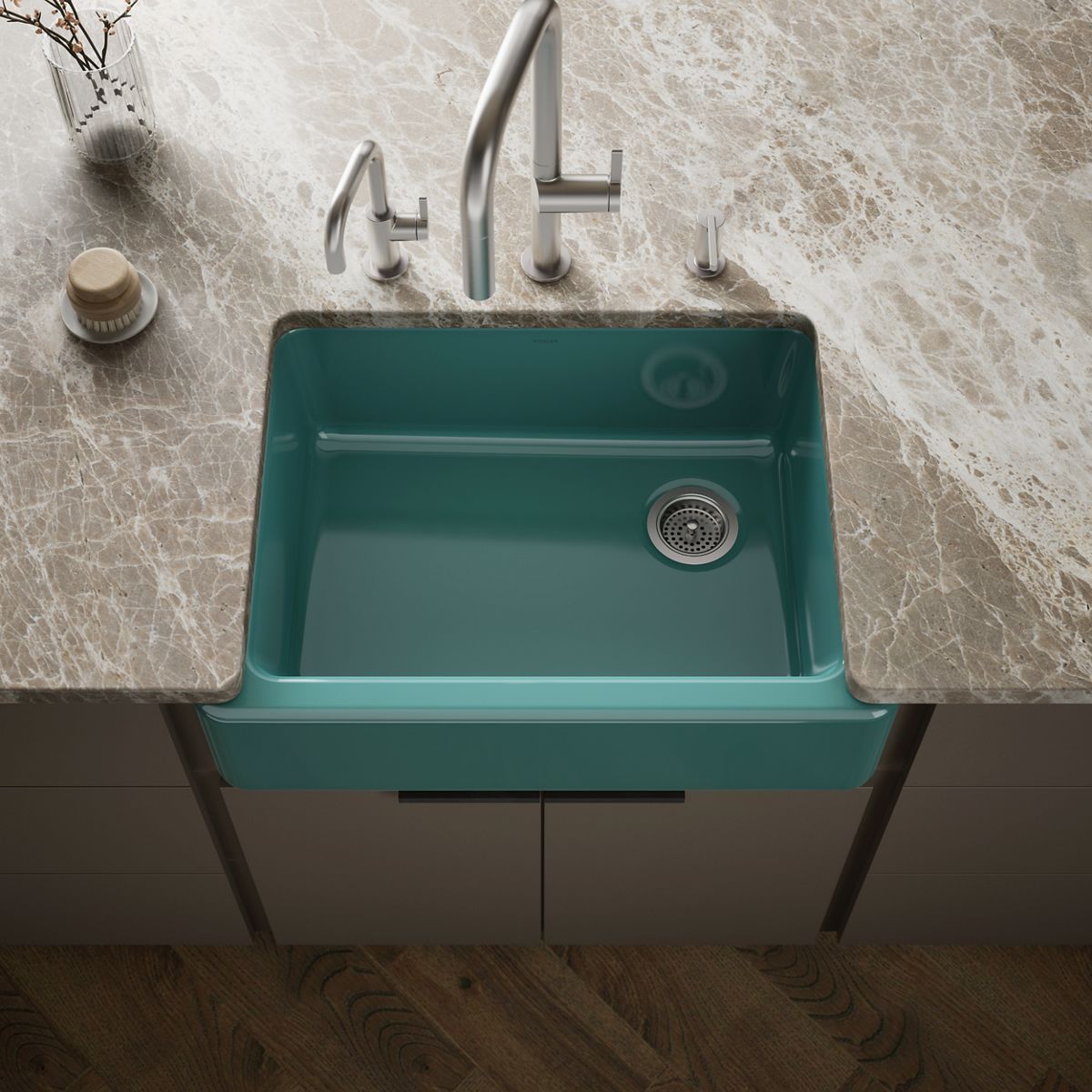 Whitehaven® 29-3/4" undermount single-bowl farmhouse kitchen sink