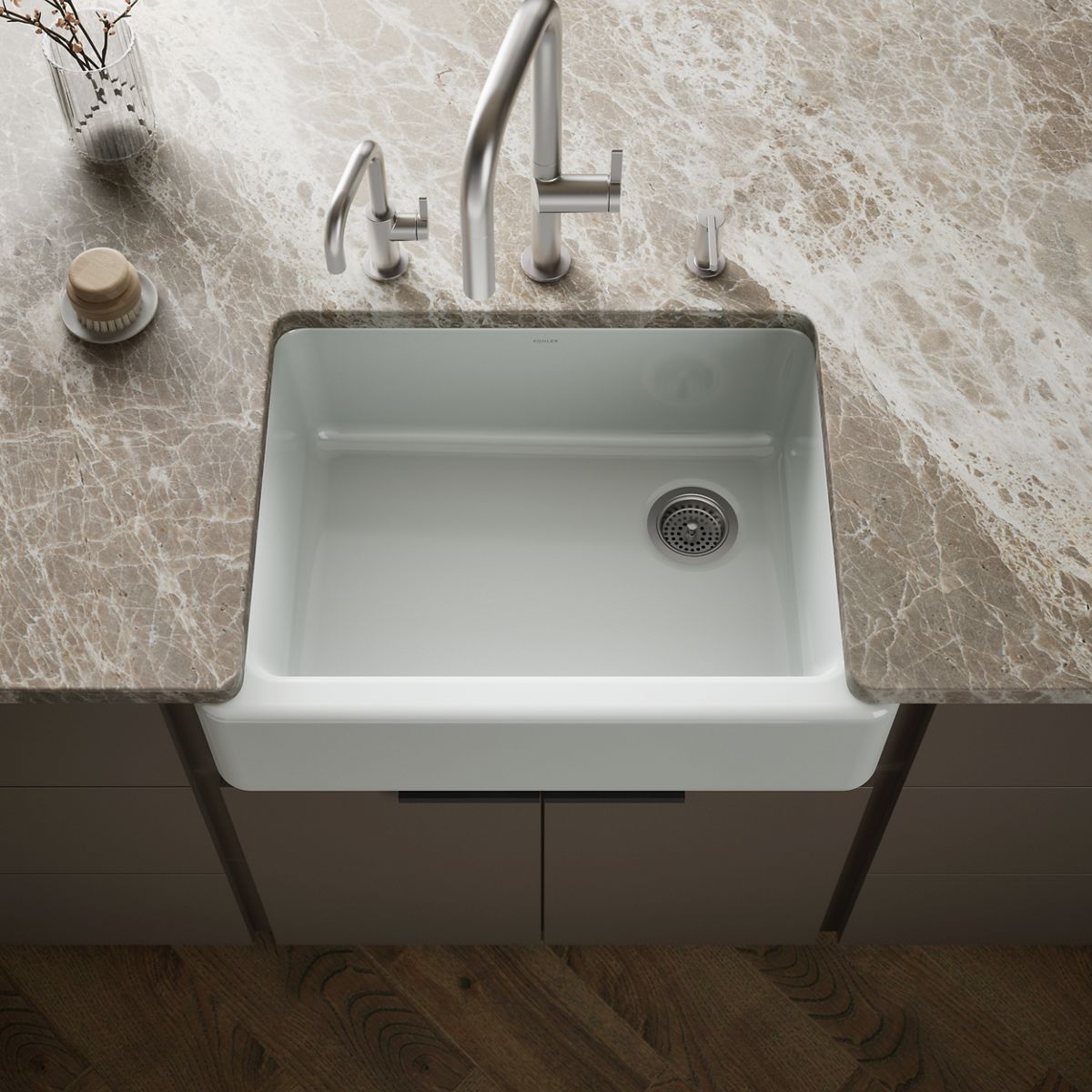 Whitehaven® 29-3/4" undermount single-bowl farmhouse kitchen sink
