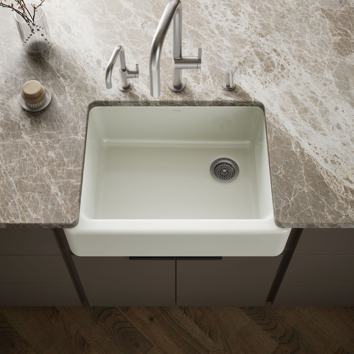 Whitehaven® 29-3/4" undermount single-bowl farmhouse kitchen sink