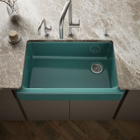 Whitehaven® 35-1/2" undermount single-bowl farmhouse kitchen sink