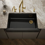 Whitehaven® 35-1/2" undermount single-bowl farmhouse kitchen sink