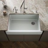 Whitehaven® 35-1/2" undermount single-bowl farmhouse kitchen sink