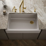 Whitehaven® 35-1/2" undermount single-bowl farmhouse kitchen sink