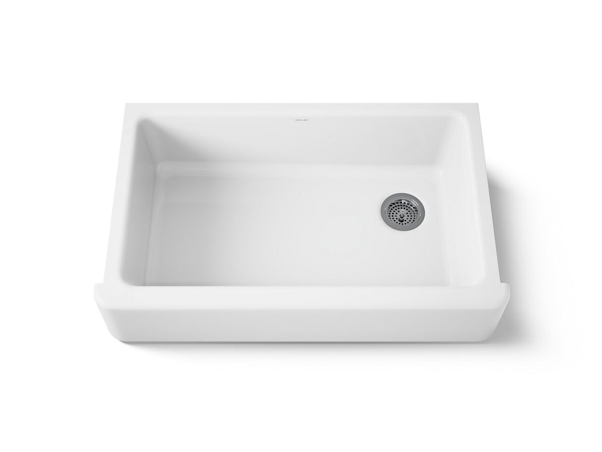 Whitehaven® 35-3/4" undermount single-bowl farmhouse kitchen sink