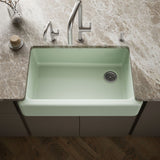 Whitehaven® 35-3/4" undermount single-bowl farmhouse kitchen sink