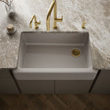 Whitehaven® 35-3/4" undermount single-bowl farmhouse kitchen sink