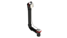 ABS DIRECT DRAIN WASTE & OVERFLOW PLUG & CHAIN (64DCS)
