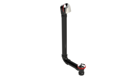 ABS DIRECT DRAIN WASTE & OVERFLOW LIFT & TURN EXTENDED (64DL-20CP)