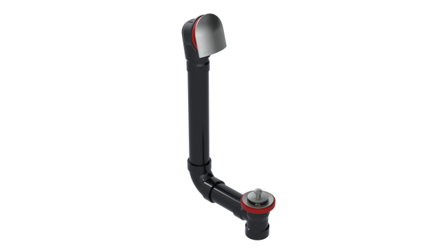 ABS DIRECT DRAIN WASTE & OVERFLOW LIFT & TURN (64DL)