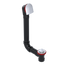 ABS DIRECT DRAIN WASTE & OVERFLOW LIFT & TURN (64DL)