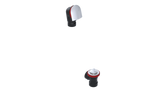 ABS DIRECT DRAIN WASTE & OVERFLOW LIFT & TURN HALF KIT (64DLHK)