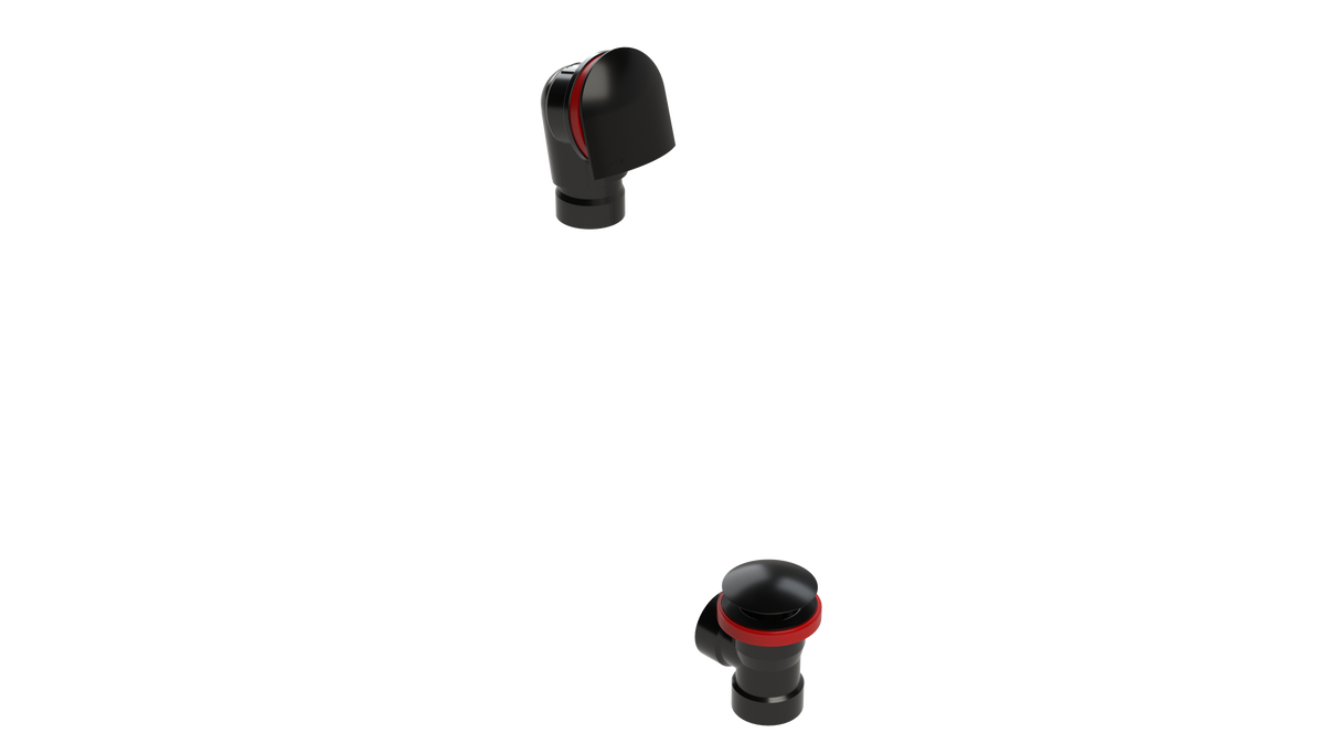 ABS DIRECT DRAIN WASTE & OVERFLOW CLICKER® HALF KIT (64DQHK)