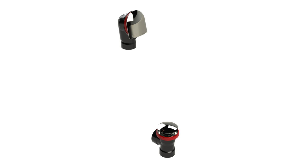 ABS DIRECT DRAIN WASTE & OVERFLOW CLICKER® HALF KIT (64DQHK)