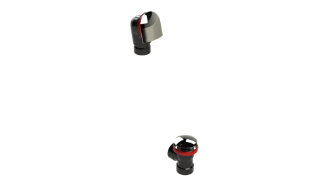 ABS DIRECT DRAIN WASTE & OVERFLOW CLICKER® HALF KIT (64DQHK)