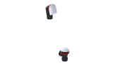 ABS DIRECT DRAIN WASTE & OVERFLOW CLICKER® HALF KIT (64DQHK)