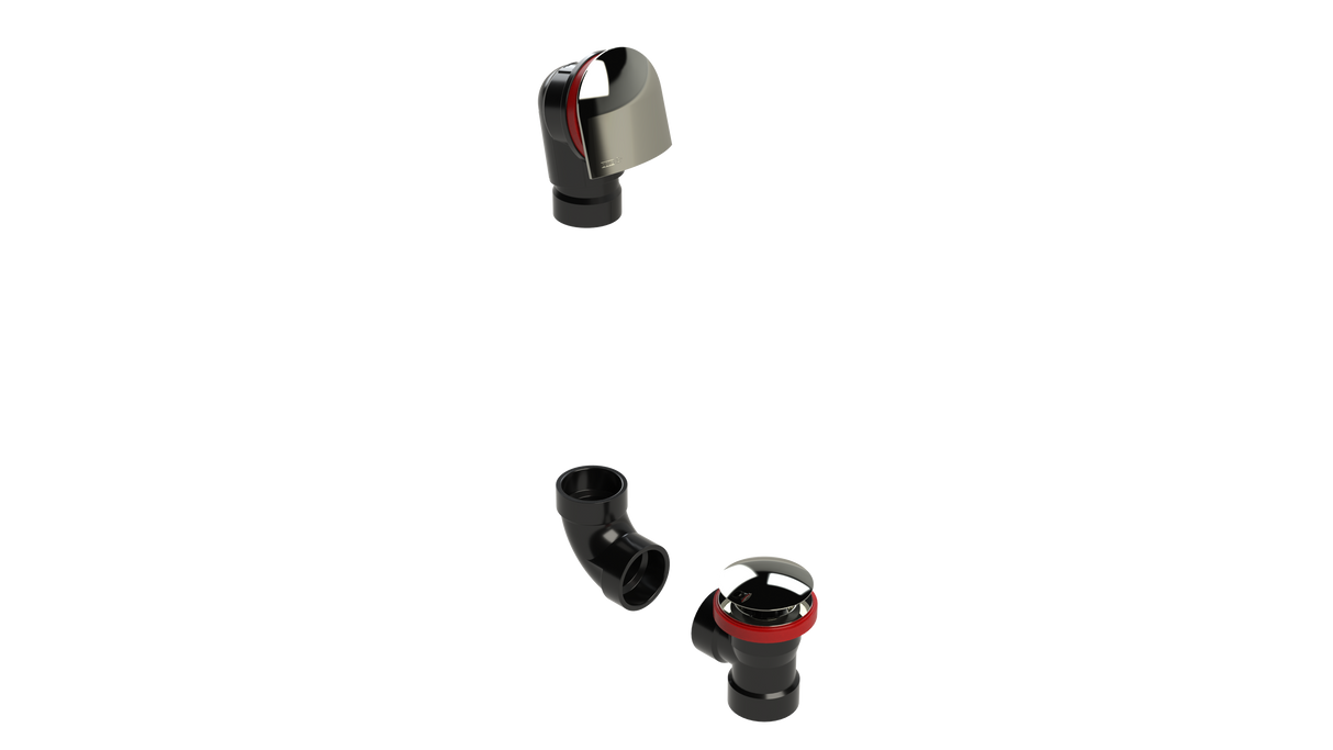 ABS DIRECT DRAIN WASTE & OVERFLOW CLICKER® KIT (64DQK)