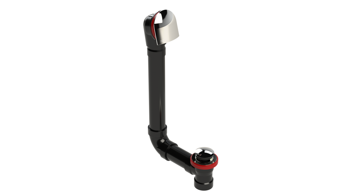 ABS DIRECT DRAIN WASTE & OVERFLOW TIP TOE (64DTIP-CP)