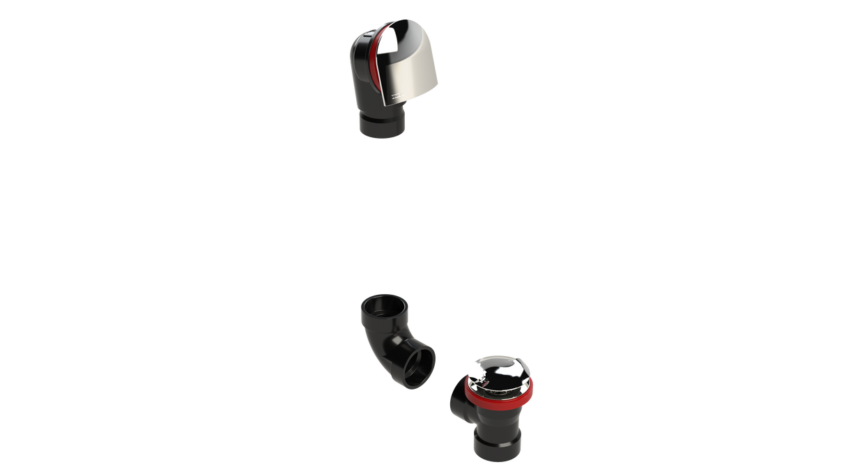 ABS WASTE & OVERFLOW TWIRL® KIT (64DTK)
