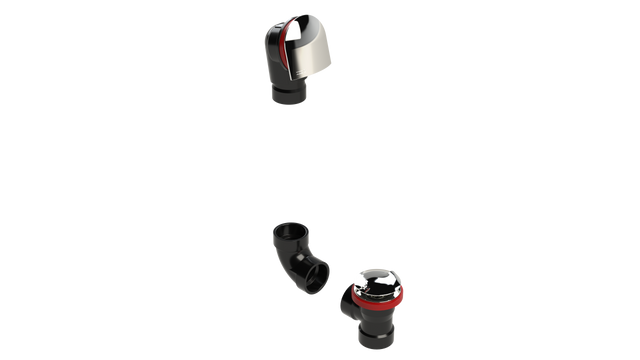 ABS WASTE & OVERFLOW TWIRL® KIT (64DTK)