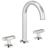 Kintsu Widespread Lavatory Faucet with Arc Spout - Less Handles 1.2 GPM - Chrome