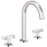 Kintsu Widespread Lavatory Faucet with Arc Spout - Less Handles 1.5 GPM - Chrome