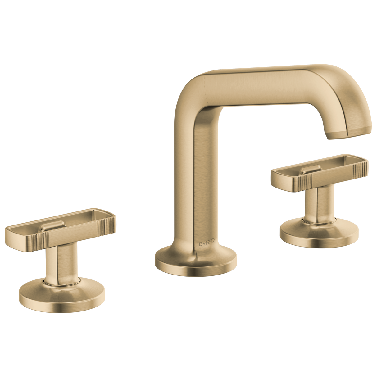 Kintsu Widespread Lavatory Faucet with Angled Spout - Less Handles 1.5 GPM