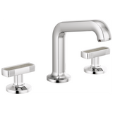 Kintsu Widespread Lavatory Faucet with Angled Spout - Less Handles 1.5 GPM - Chrome
