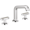 Kintsu Widespread Lavatory Faucet with Angled Spout - Less Handles 1.5 GPM - Chrome
