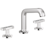 Kintsu Widespread Lavatory Faucet with Angled Spout - Less Handles 1.5 GPM - Chrome