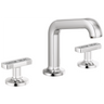 Kintsu Widespread Lavatory Faucet with Angled Spout - Less Handles 1.5 GPM - Chrome