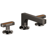 Kintsu Widespread Lavatory Faucet with Low Spout - Less Handles 1.5 GPM - Brilliance Black Onyx