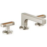 Kintsu Widespread Lavatory Faucet with Low Spout - Less Handles 1.2 GPM - Luxe Nickel