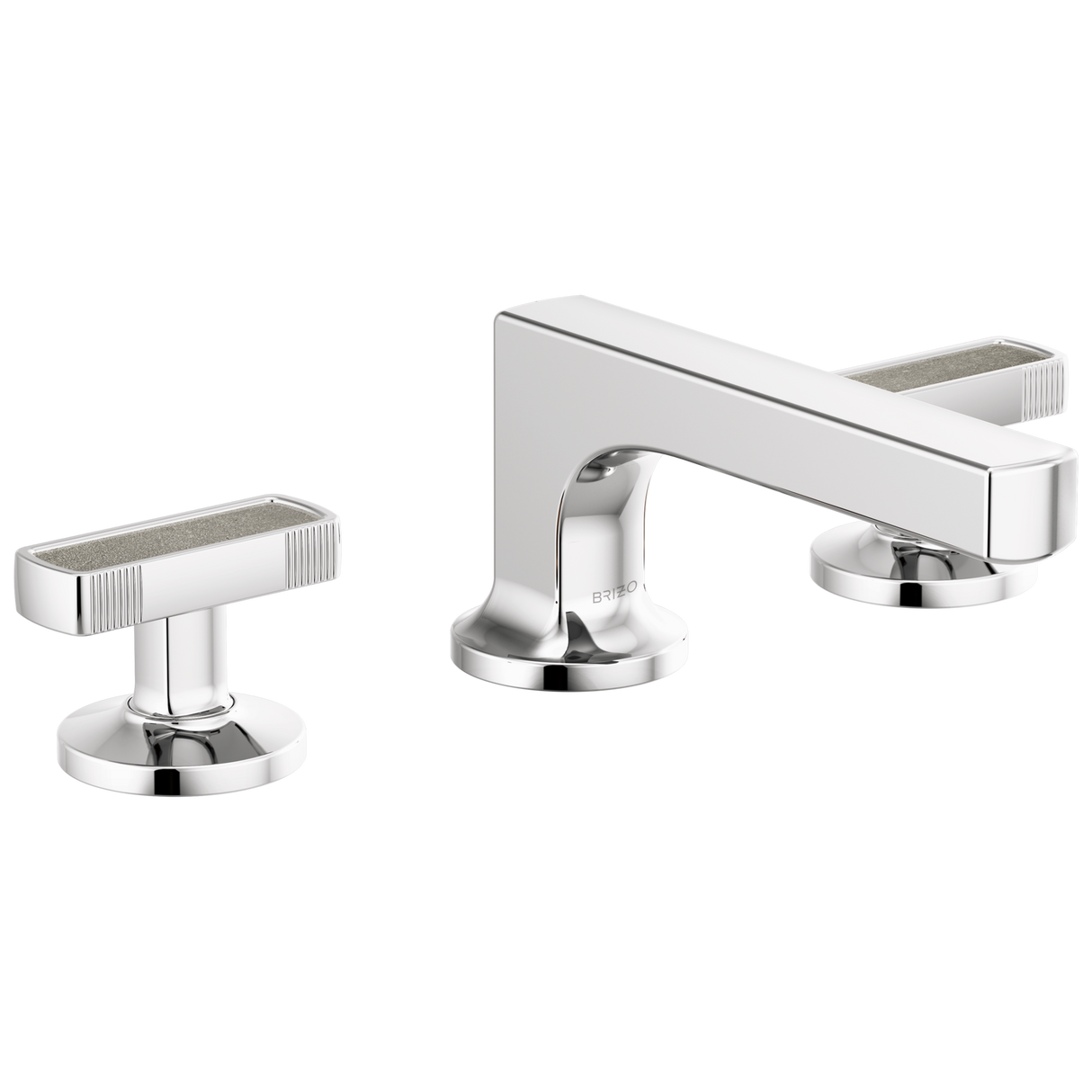 Kintsu Widespread Lavatory Faucet with Low Spout - Less Handles 1.2 GPM - Chrome