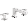 Kintsu Widespread Lavatory Faucet with Low Spout - Less Handles 1.5 GPM - Chrome