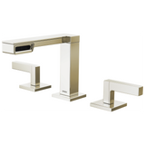 Frank Lloyd Wright Bath Collection by Brizo Widespread Lavatory Faucet - Less Handles