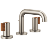 Litze Widespread Lavatory Faucet with Low Spout - Less Handles 1.2 GPM