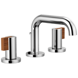 Litze Widespread Lavatory Faucet with Low Spout - Less Handles 1.2 GPM
