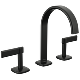 Allaria Widespread Lavatory Faucet with Arc Spout - Less Handles