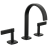 Allaria Widespread Lavatory Faucet with Arc Spout - Less Handles