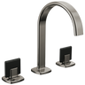 Allaria Widespread Lavatory Faucet with Arc Spout - Less Handles