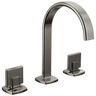 Allaria Widespread Lavatory Faucet with Arc Spout - Less Handles