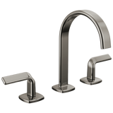 Allaria Widespread Lavatory Faucet with Arc Spout - Less Handles
