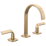 Allaria Widespread Lavatory Faucet with Arc Spout - Less Handles
