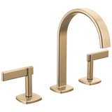 Allaria Widespread Lavatory Faucet with Arc Spout - Less Handles
