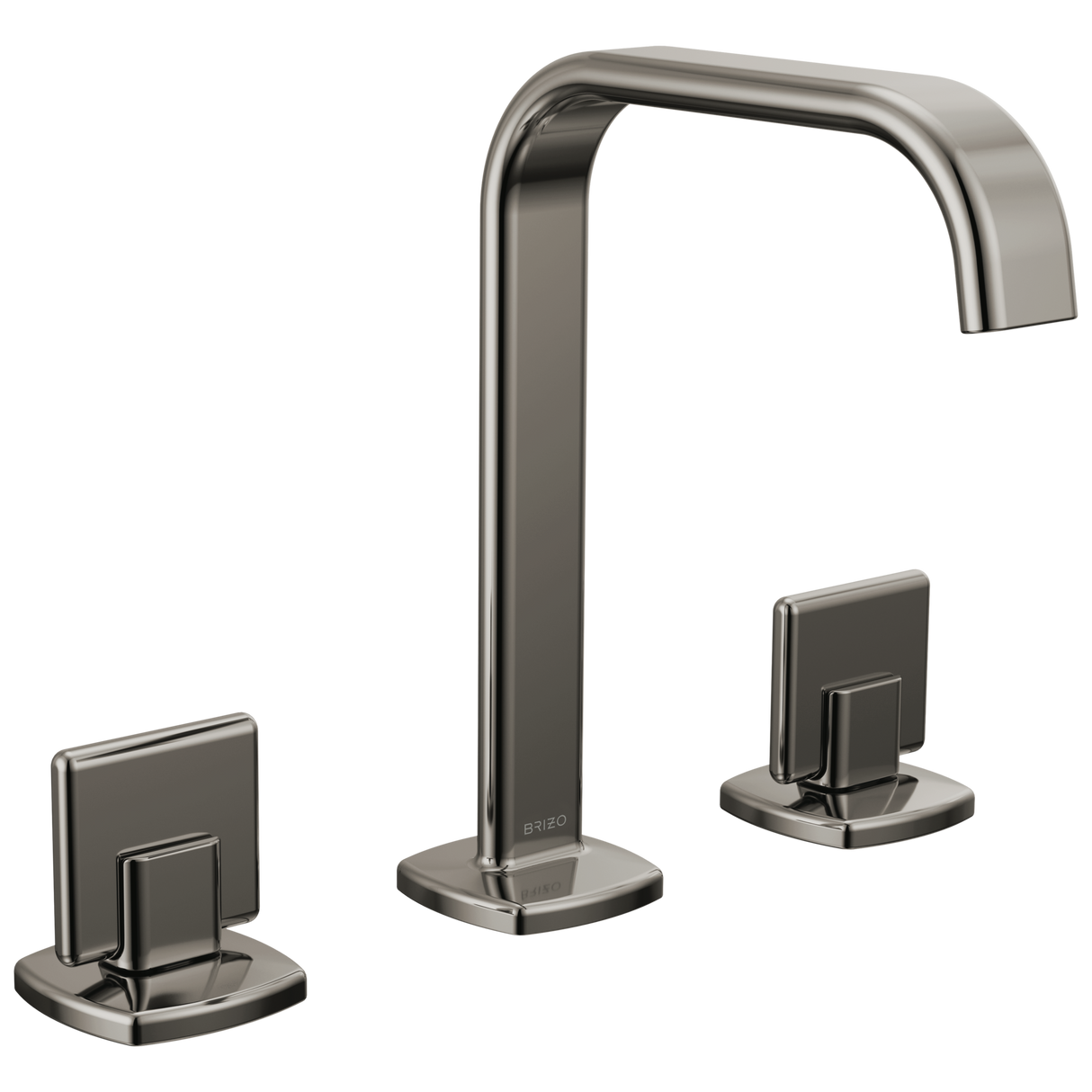 Allaria Widespread Lavatory Faucet with Square Spout - Less Handles
