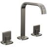 Allaria Widespread Lavatory Faucet with Square Spout - Less Handles