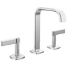 Allaria Widespread Lavatory Faucet with Square Spout - Less Handles